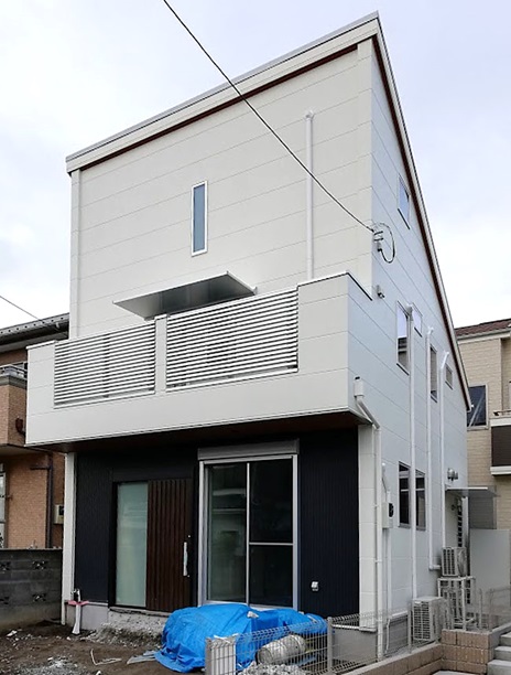 建坪10 5坪の 東京都立川市の郊外に建つ コンパクトな木造2階建て住宅 東京の狭小住宅の間取り 3階建て T W 建坪10 5坪の 東京都立川市の郊外に建つ コンパクトな木造2階建て住宅 東京の狭小住宅の間取り 3階建て T W