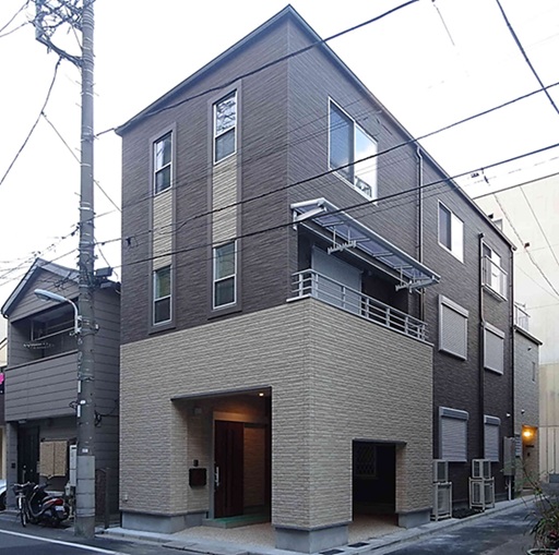 ◆施工事例：台東区東浅草 N様邸『家族と共に成長する「都市型二世帯住宅」』