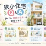 狭小住宅【Q&A】『狭くても、理想の住まいは実現できる』