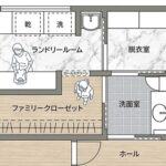 狭小住宅でも諦めない！「家事ラク」なランドリールームと部屋干し動線