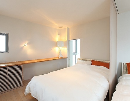 ３、寝室：将来に配慮しながらプライバシーを重視