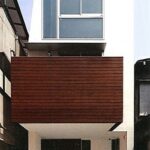 １８坪の施工例：神奈川県横浜市に建つ、屋上菜園を楽しむ木造３階二世帯住宅。