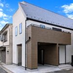 ２５坪の施工例：足立区西保木間の閑静な住宅に建つ木造３階建て都市型住宅。