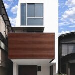 １８坪の施工例：神奈川県横浜市に建つ、屋上菜園を楽しむ木造３階二世帯住宅。