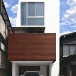 １８坪の施工例：神奈川県横浜市に建つ、屋上菜園を楽しむ木造３階二世帯住宅。